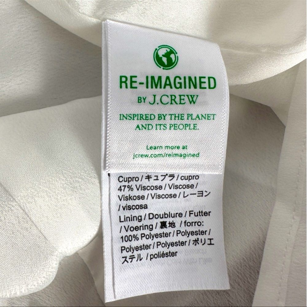 J. CREW One Shoulder Maxi Dress Leopard Print Maxi Size 8 • NEW WITH TAGS • - Picture 8 of 10